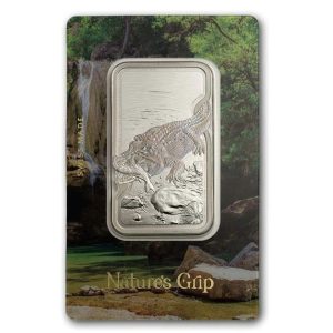 Pamp Suisse, 2026 Niue Nature's Grip Nile Crocodile $2 1 oz Silver Coin Bar
