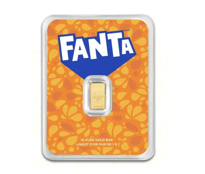 1 Gram Gold Proof-Like Bar in TEP - Fanta (ETA end Nov/early Dec)