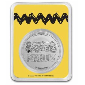 Peanuts® Love Drives Me Crazy - 1 oz Colorized Silver