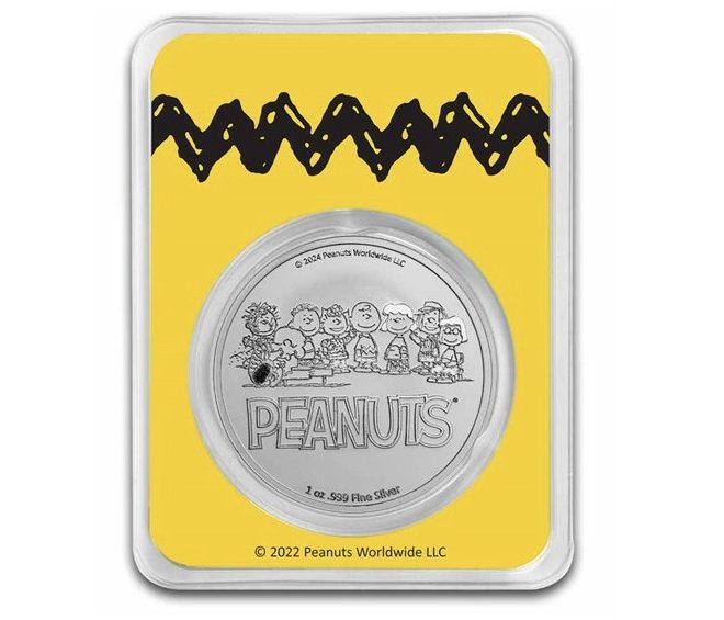 Peanuts® Love Drives Me Crazy - 1 oz Colorized Silver - Image 2