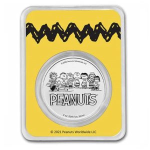 Peanuts® Snoopy, Woodstock Vampire Costumes 1 oz Colorized Silver