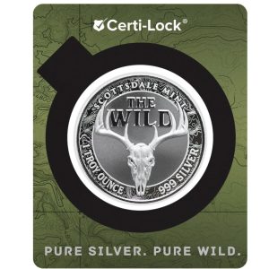 Scottsdale Mint, The Wild Series – Elk 1 oz .999 Colorized Silver Round