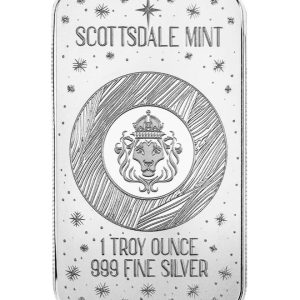 Scottsdale Mint, Christmas Collection - Angel of Light 1 oz Silver Colorized Bar