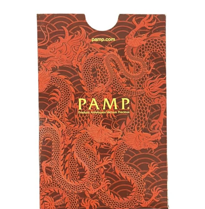 Pamp Suisse, Good Luck Yellow Dragon 2.5 Gram .9999 Gold Proof Like Bar (Ready Stock) - Image 5