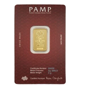 Pamp Suisse, 2026 Koi Fish 5 Gram Gold Bar (ETA end Nov/early Dec)