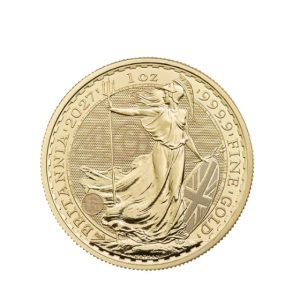 Royal Mint, 2027 Britannia 1 oz .9999 Gold Coin - 40th Anniversary Edition