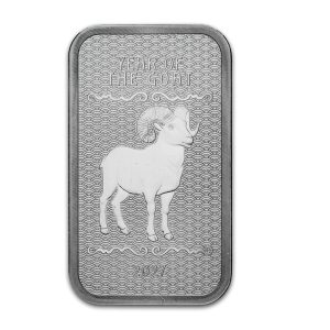 Apmex, 2027 Lunar Year of the Goat (Series 2) 1 oz .999 Silver Bar