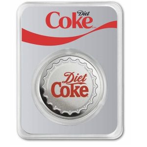 Coca-Cola® 1 oz Silver Diet Coke Struck Round (in TEP)