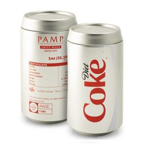 Pamp Suisse, Niue Coca-Cola® 1 oz Silver Diet Coke Coin w/ Box & COA (Ready stock)