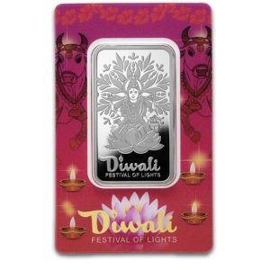 Pamp Suisse, Diwali & Sacred Cow 1 oz .9999 Silver Bar in Assay (ETA end Nov/early Dec)