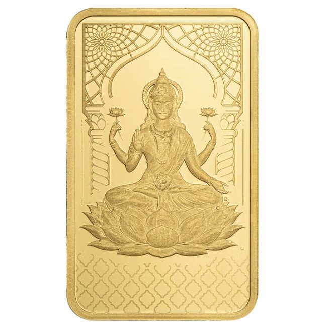 Pamp Suisse, Diwali Lakshmi and Sacred Elephant 5 Gram .9999 Gold Bar in Assay (ETA end Nov/early Dec) - Image 3