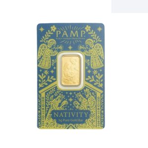 Pamp Suisse, Navitity 5 Gram Gold Bar (ETA end Nov/early Dec)