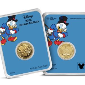 Scrooge McDuck 1/10oz Gold Coin