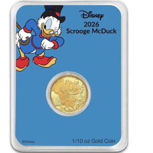 Scrooge McDuck 1/10oz Gold Coin