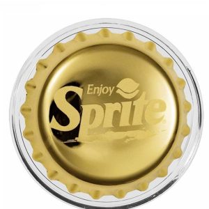 2026 Niue 1.2 gram Gold Sprite® Bottle Cap w/ Box & COA (ETA end Nov/early Dec)
